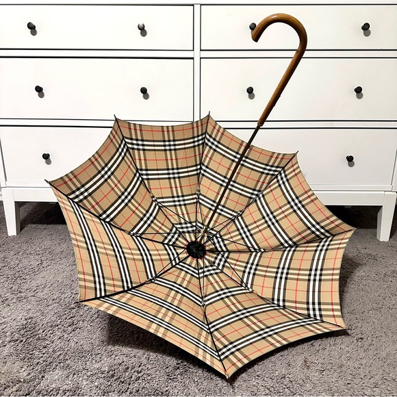 Vintage Burberry Umbrella - Picture 1 of 8
